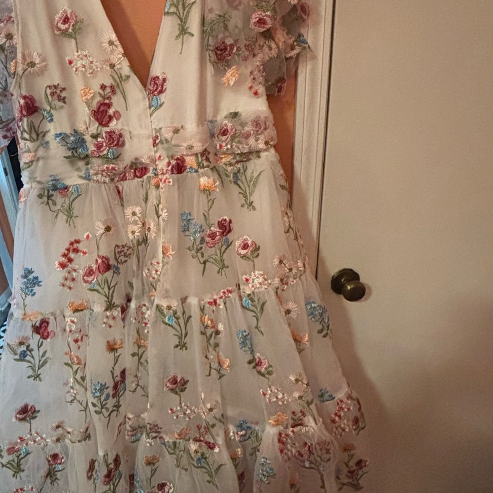 JessaKae Multicolor Floral Midi Dress